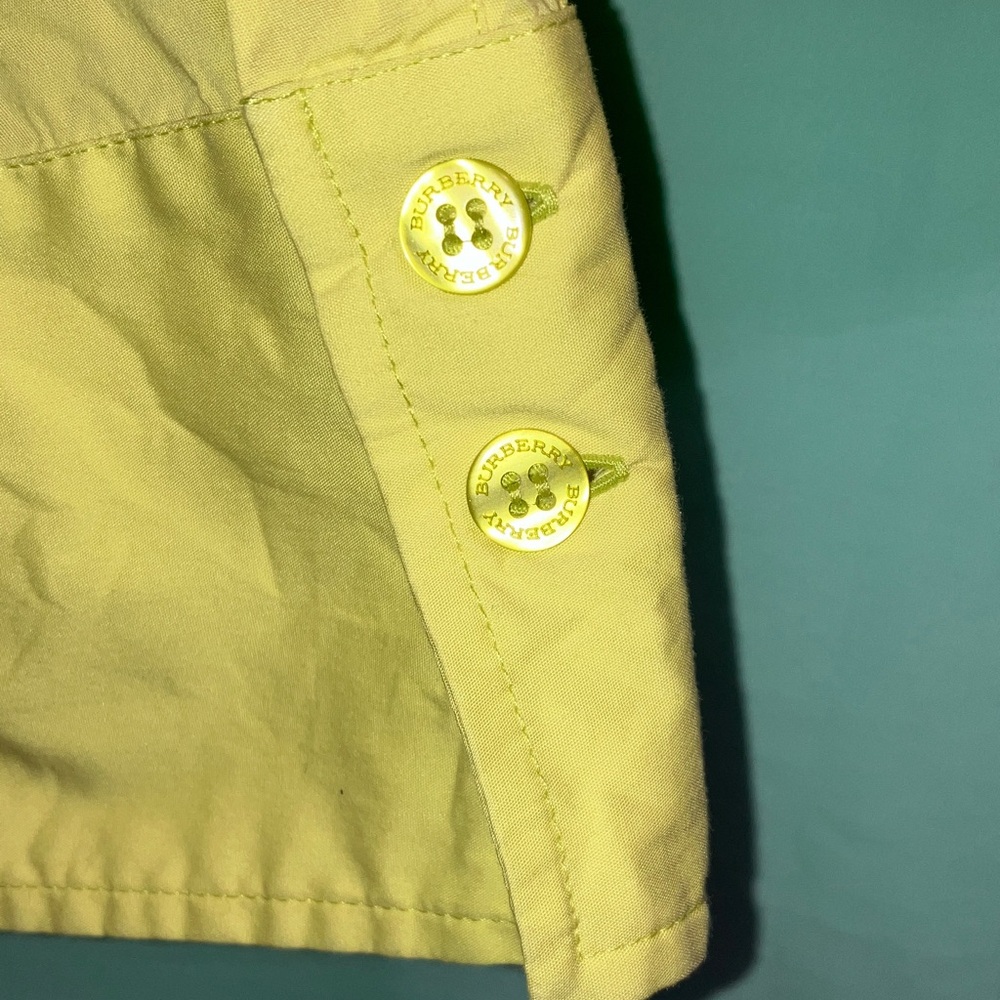 Burberry Lemon Yellow Shirt size 50 - Picture 6 of 12